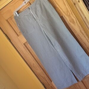 Wide leg stripe Pants